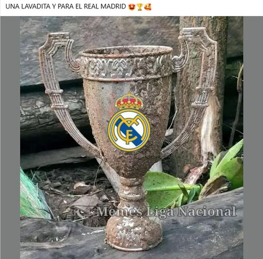 Meme do Barcelona campeão