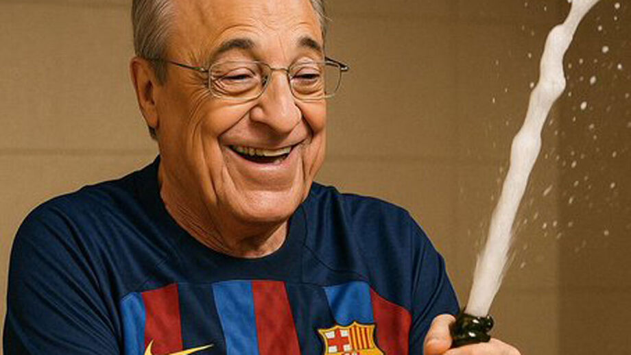 Meme do Barcelona campeão