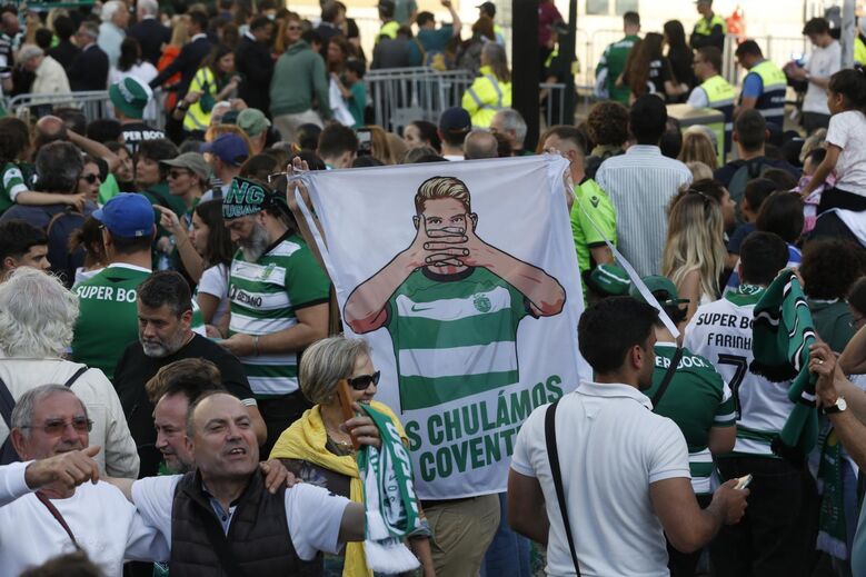 Receção do Sporting na Câmara Municipal de Lisboa