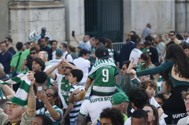 Receção do Sporting na Câmara Municipal de Lisboa
