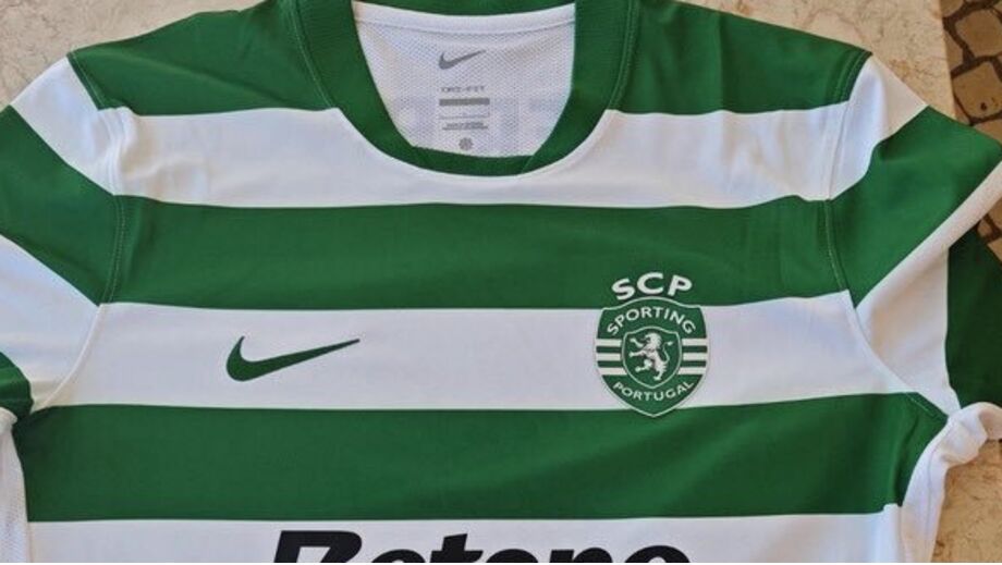 Imagens da nova camisola do Sporting já circulam nas redes sociais