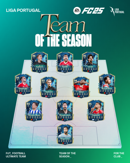 Uma equipa de luxo