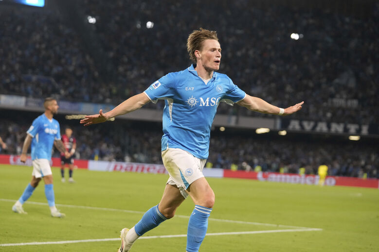 Scott McTominay, vendido ao Nápoles por 30,5 milhões de euros. Sagrou-se campeão esta época