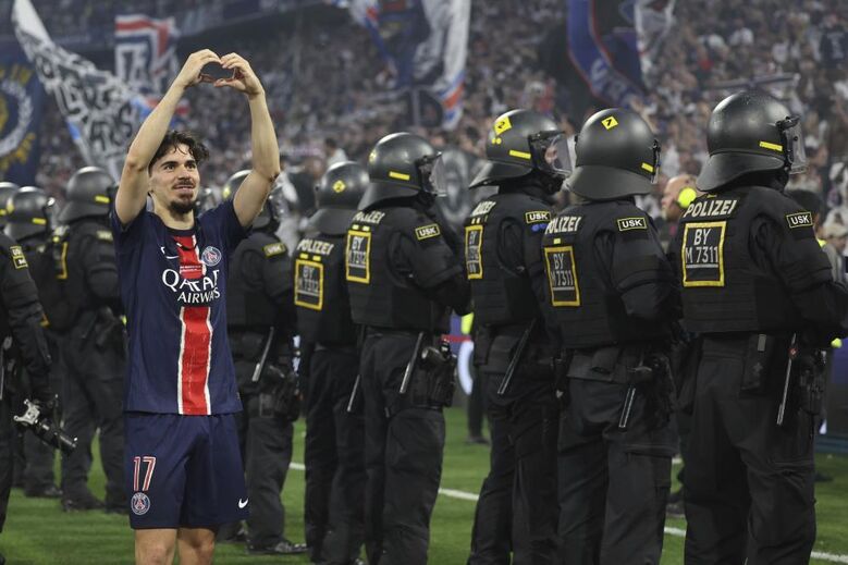 Vitinha brilhou na final da Champions