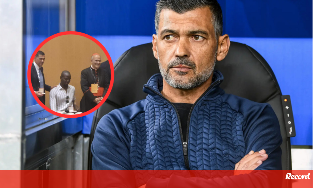 Sérgio Conceição partilha a sua dura história de vida diante do Papa Leão XIV e não esconde emoção