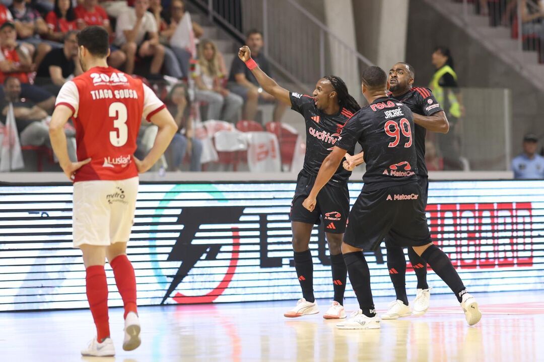 Benfica venceu em Braga