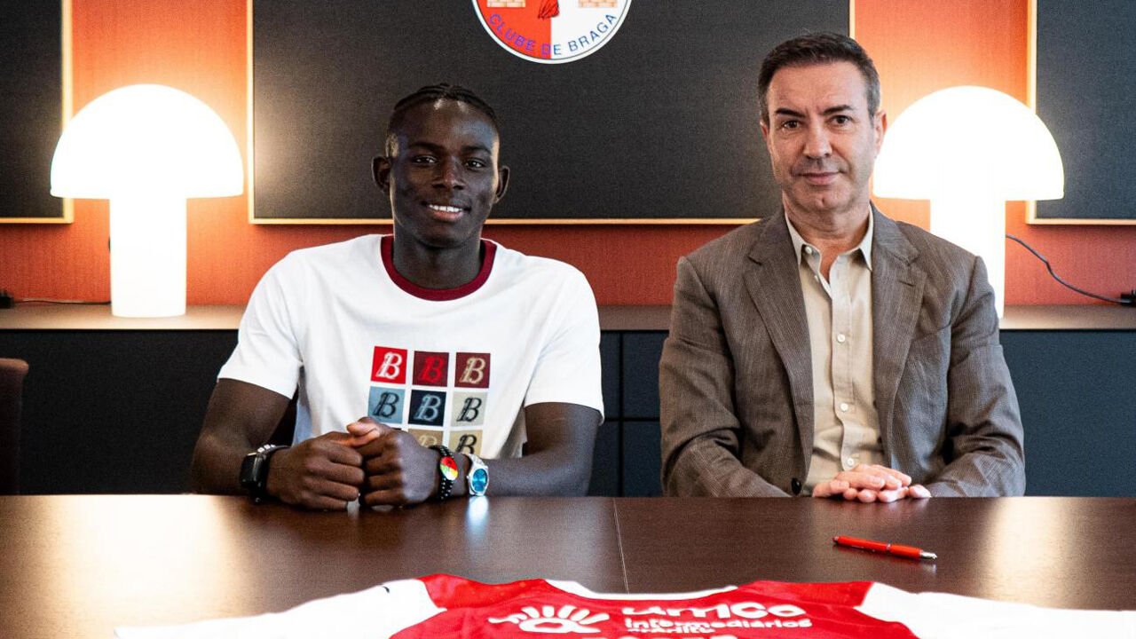 Roger tem contrato com o Sp. Braga até 2028