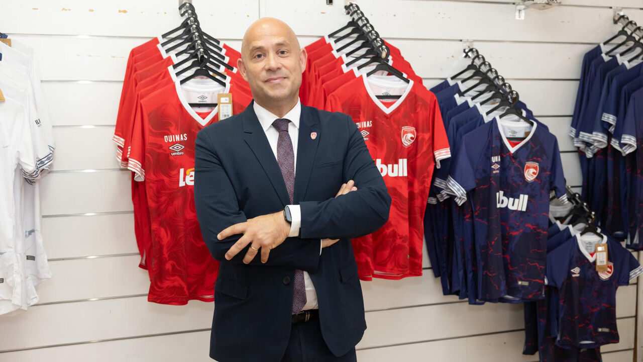 Ricardo Pacheco, presidente do Santa Clara