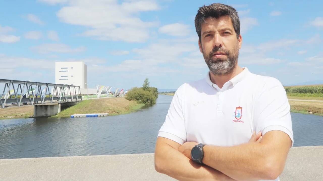 Ricardo Machado, presidente da Federação Portuguesa de Canoagem