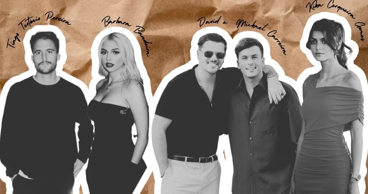 Da esquerda para a direita: Tiago Teotónio Pereira, Bárbara Bandeira, David e Mickael Carreira, Kika Cerqueira Gomes