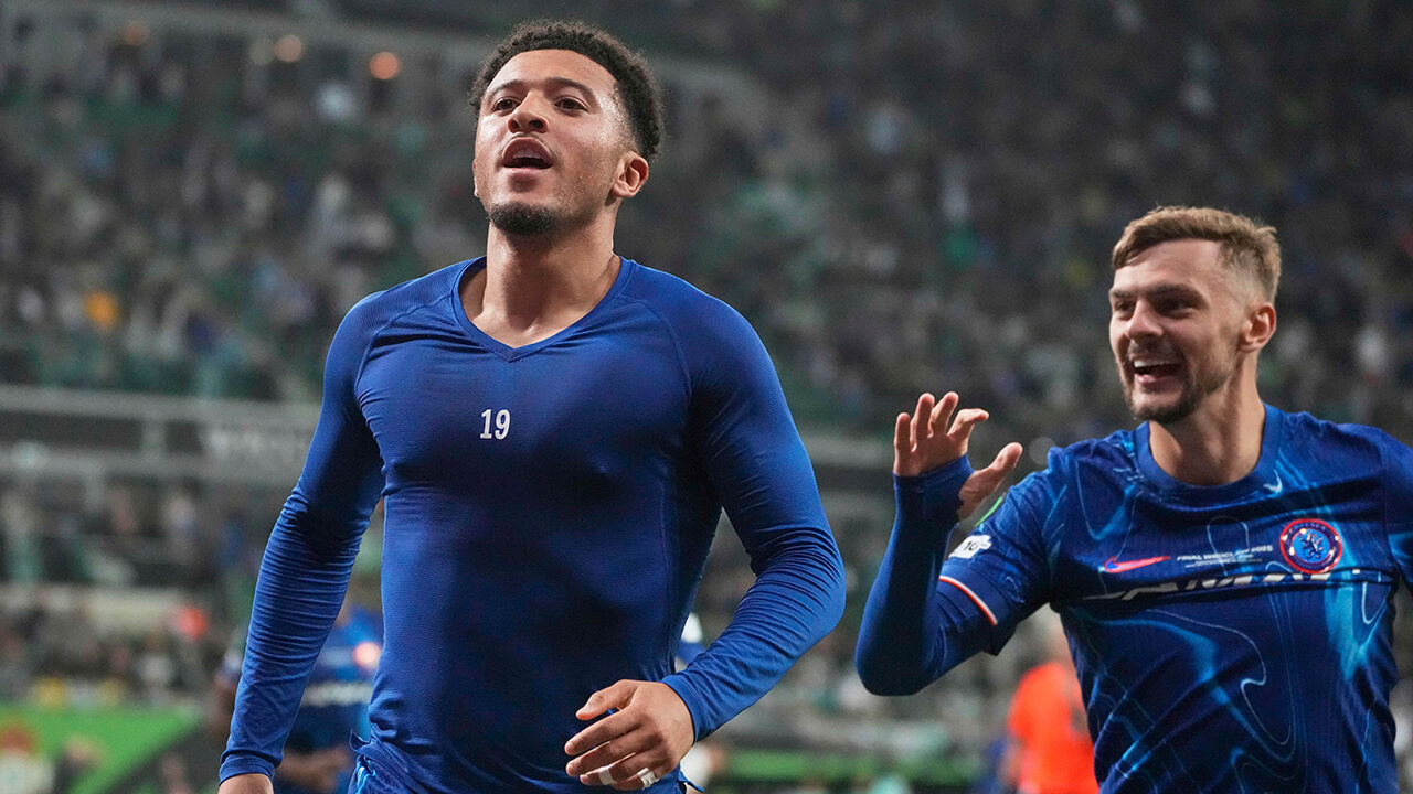 Jadon Sancho na finald a Conference League