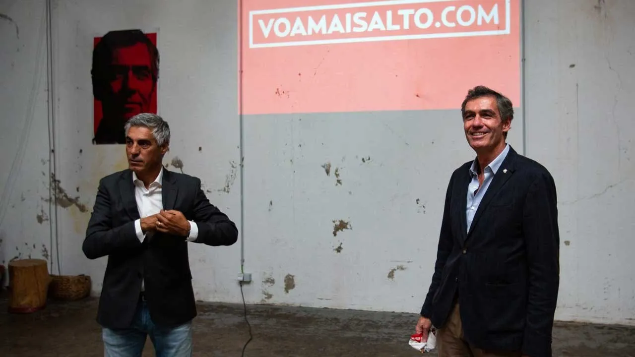 Noronha com Vítor Paneira em 2020