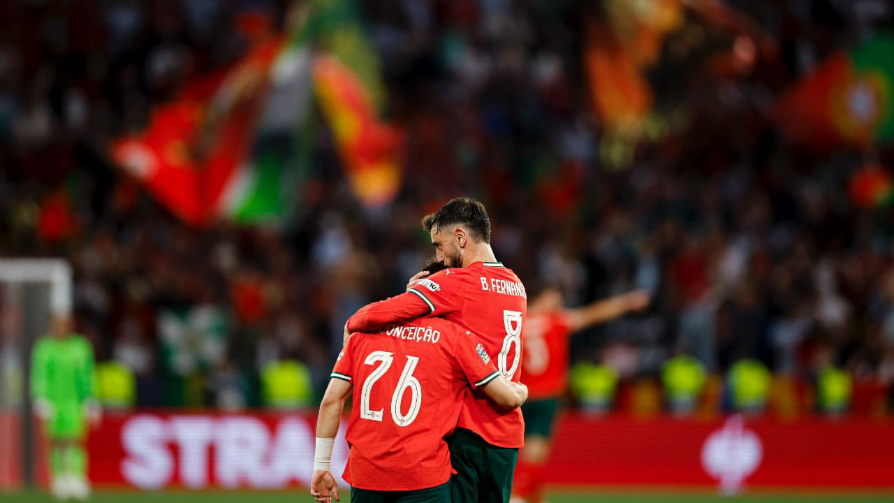 Bruno Fernandes elogia Francisco Conceição após jogo