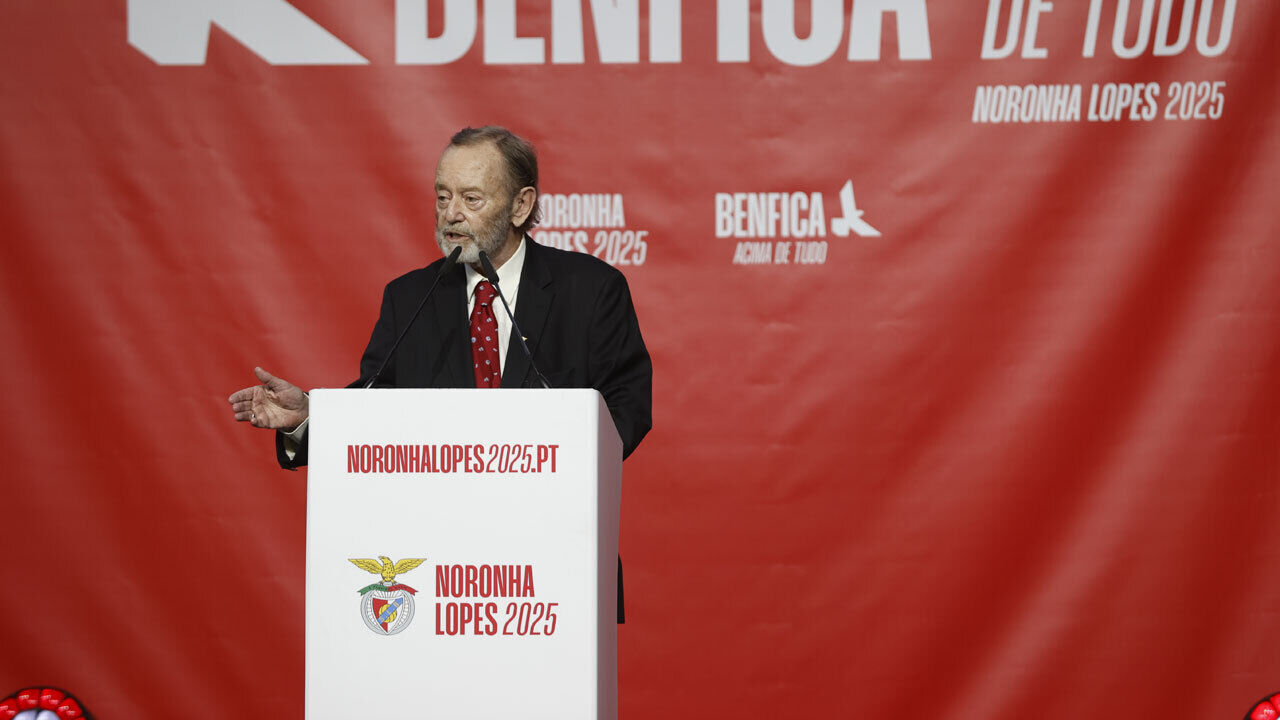 Noronha Lopes apresenta candidatura à presidência do Benfica com apoio de figuras do clube