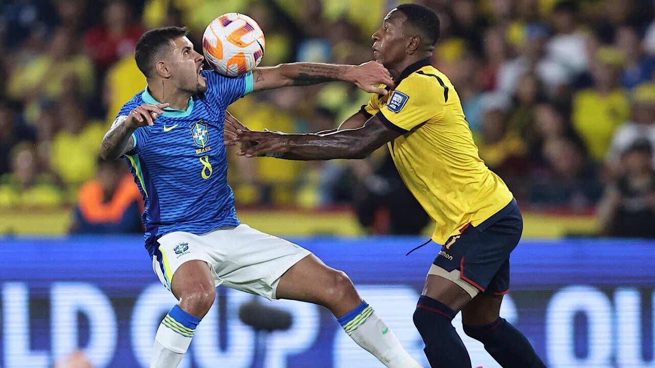 Brasil empata com o Equador, no jogo de estreia de Carlo Ancelotti