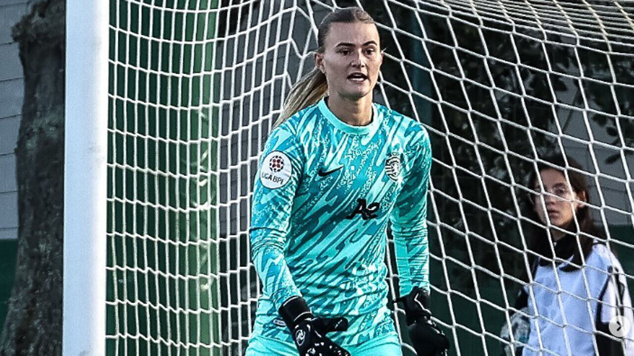 Catriona Sheppard deixa o Sporting CP após uma época como guarda-redes