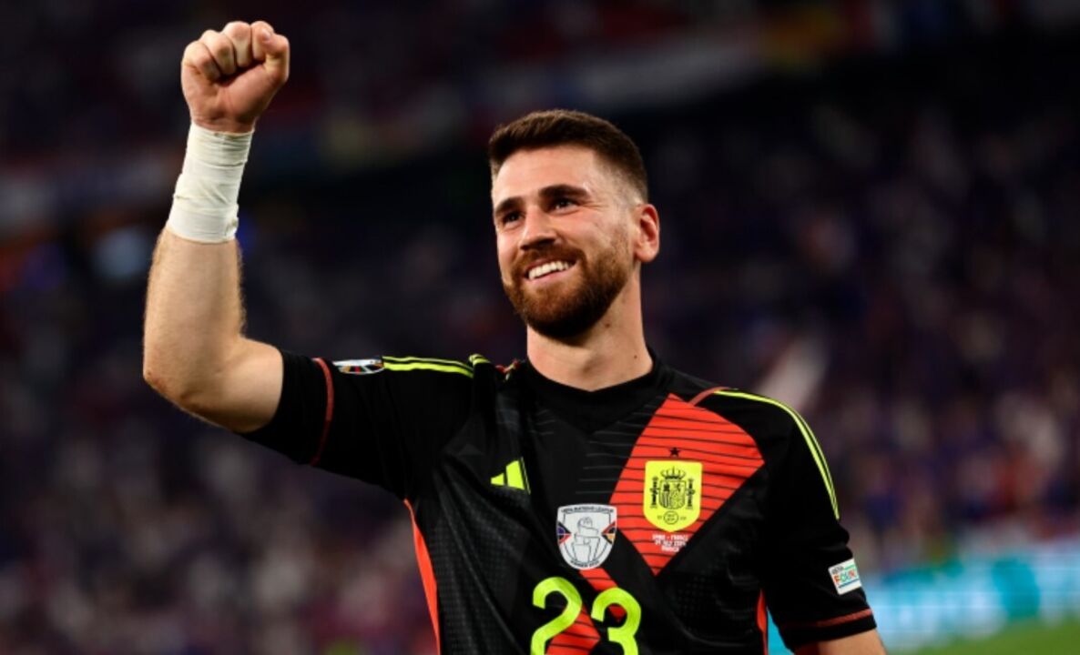 Unai Simón considera uma honra enfrentar Cristiano Ronaldo.
