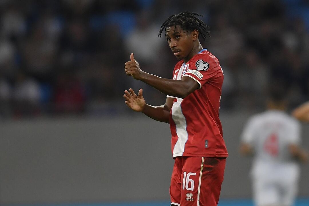Leandro Barreiro jogou 71 minutos na derrota do Luxemburgo frente à Eslovénia