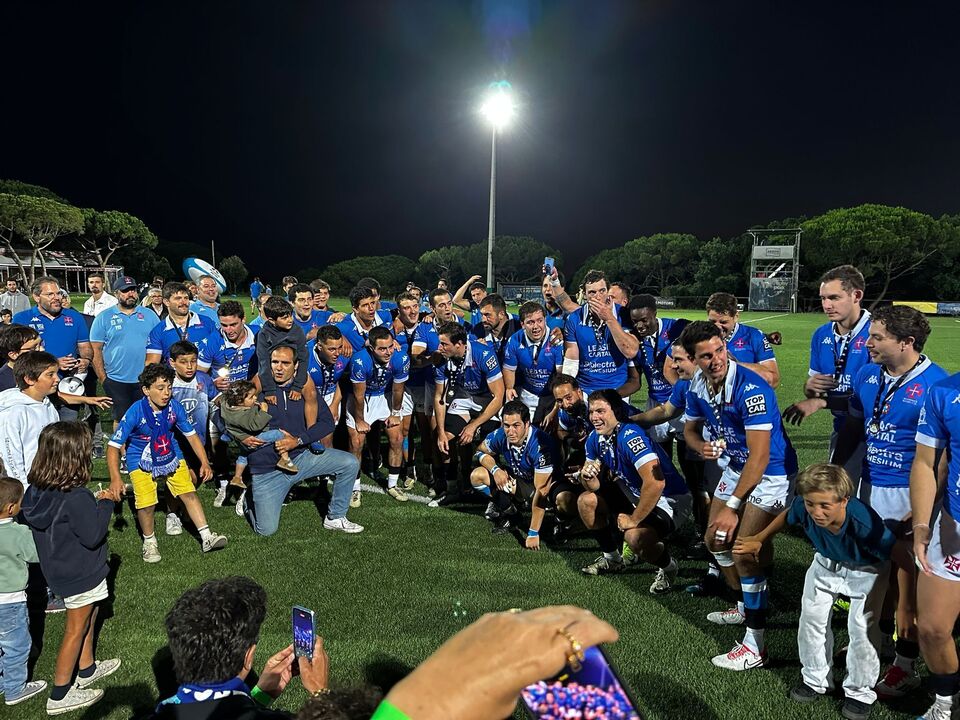 Belenenses é bicampeão nacional de râguebi após vitória sobre o Direito