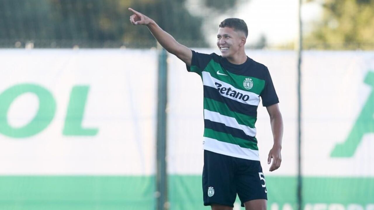 Kauã, médio do Sporting, deverá continuar no clube