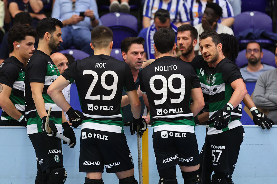 Edo Bosch confiante na passagem à final do playoff de hóquei em patins.
