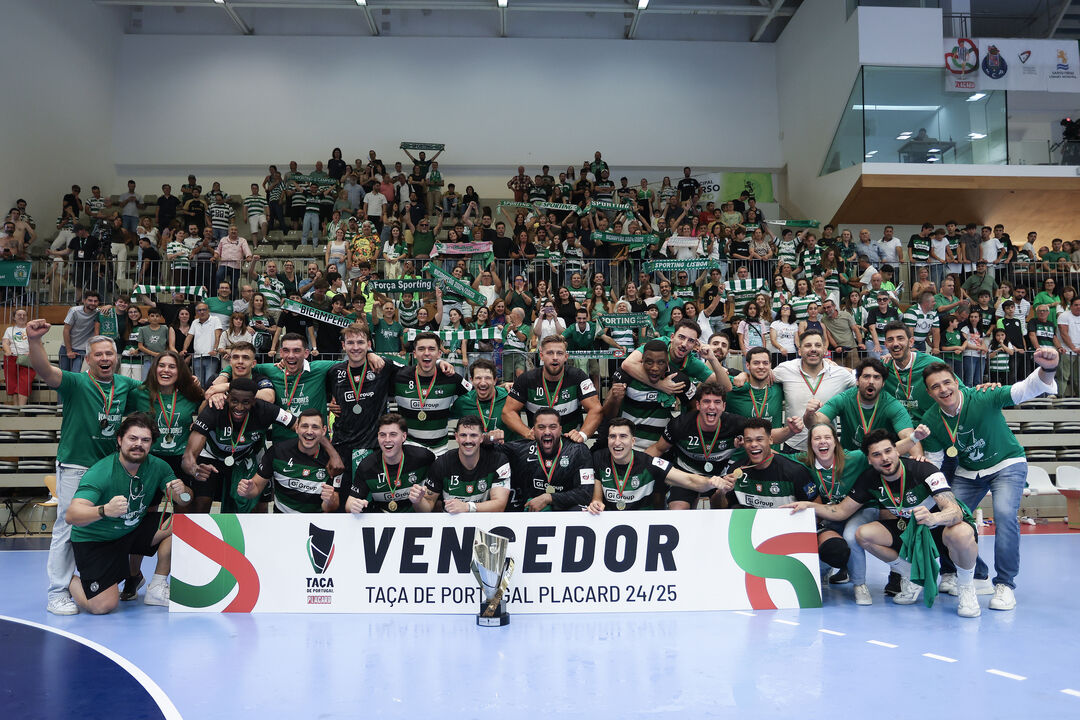 Sporting vence a Taça de Portugal Placard de futsal na época 24/25