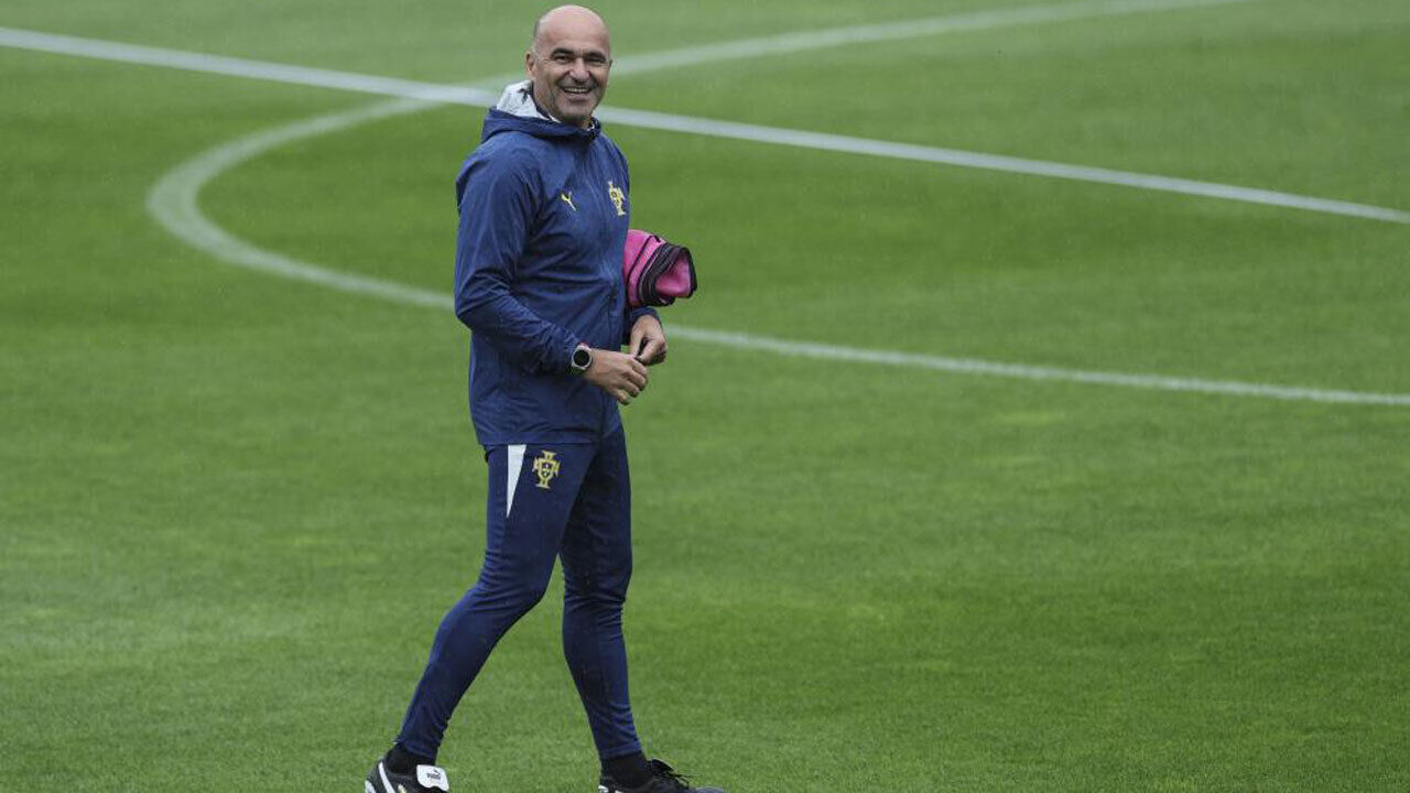 Roberto Martínez define opções para jogo Portugal-Espanha em Munique.
