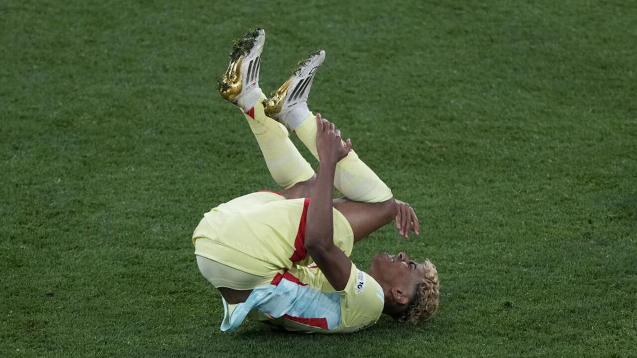 Jogador sente dificuldades após confronto entre Espanha e Portugal