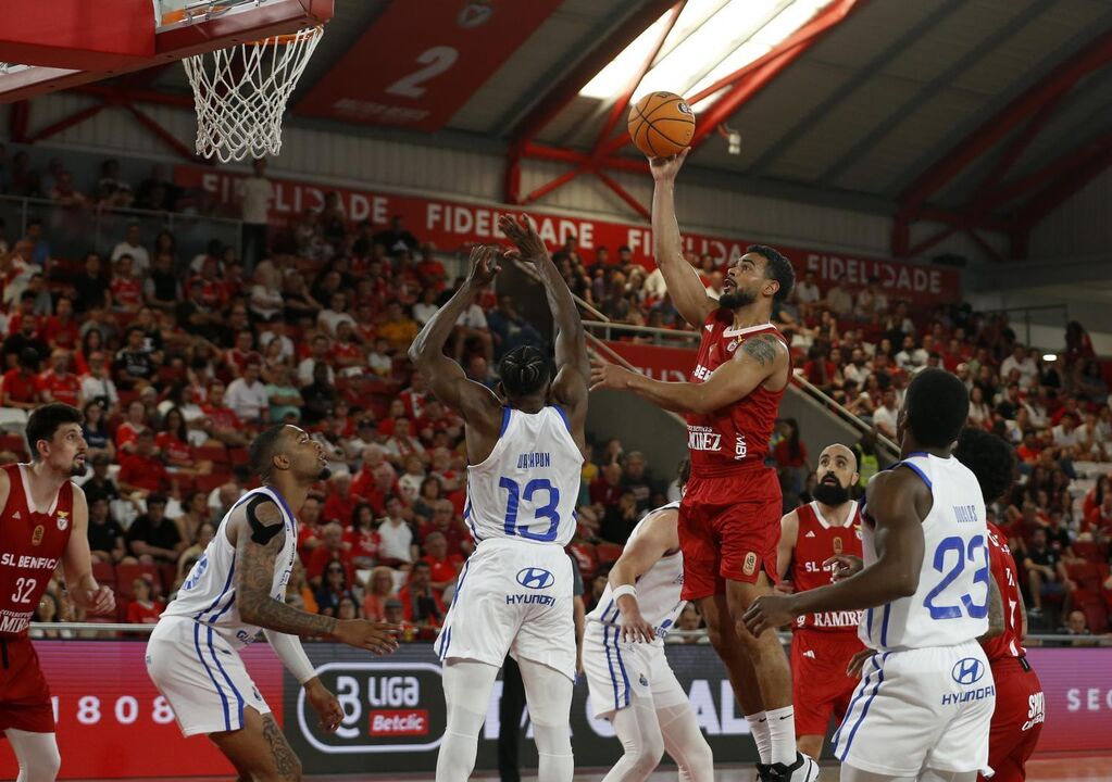 Benfica e FC Porto defrontam-se no jogo 2 da final do playoff da Liga Betclic masculina