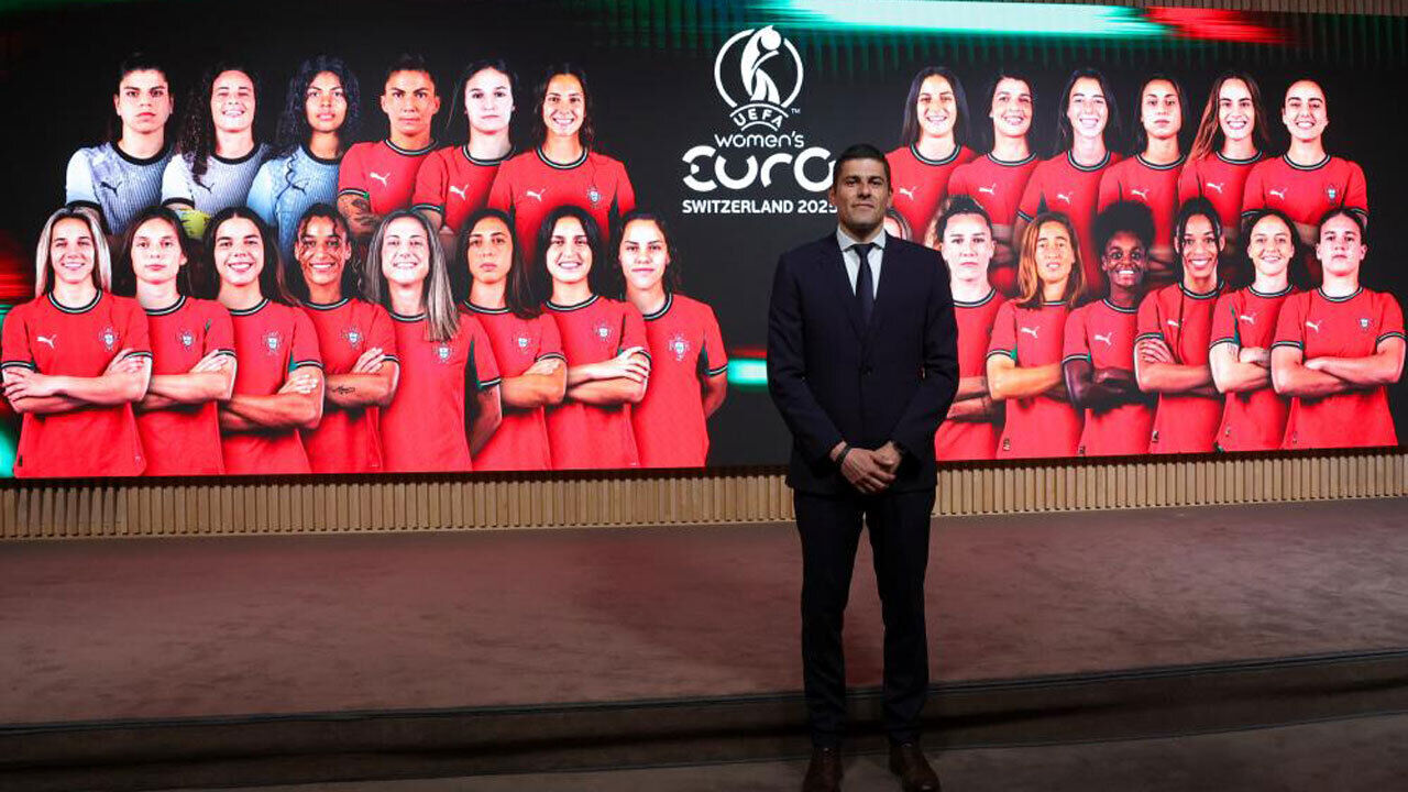 Francisco Neto no anúncio da convocatória para o Europeu