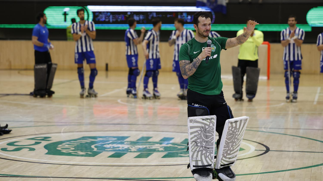 Ângelo Girão termina a carreira no hóquei em patins após trajeto no Sporting