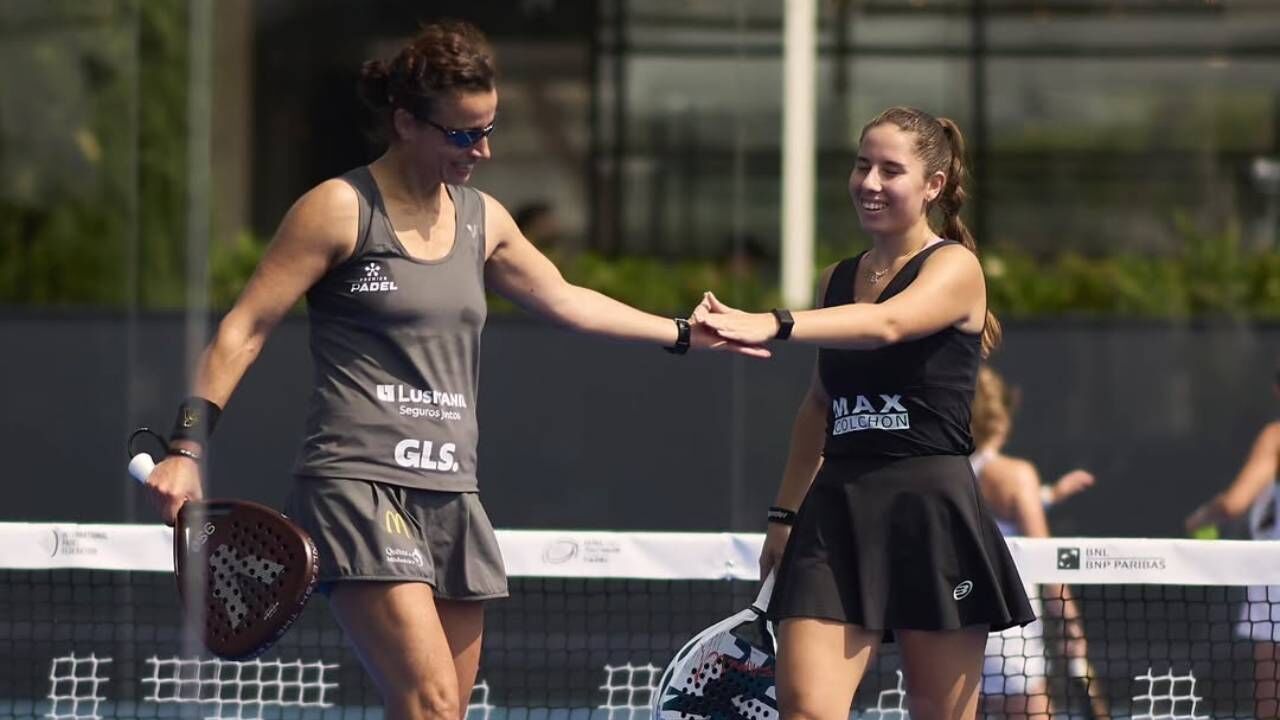 Ana Catarina Nogueira vence no Major de Roma, torneio de destaque no Premier Padel.
