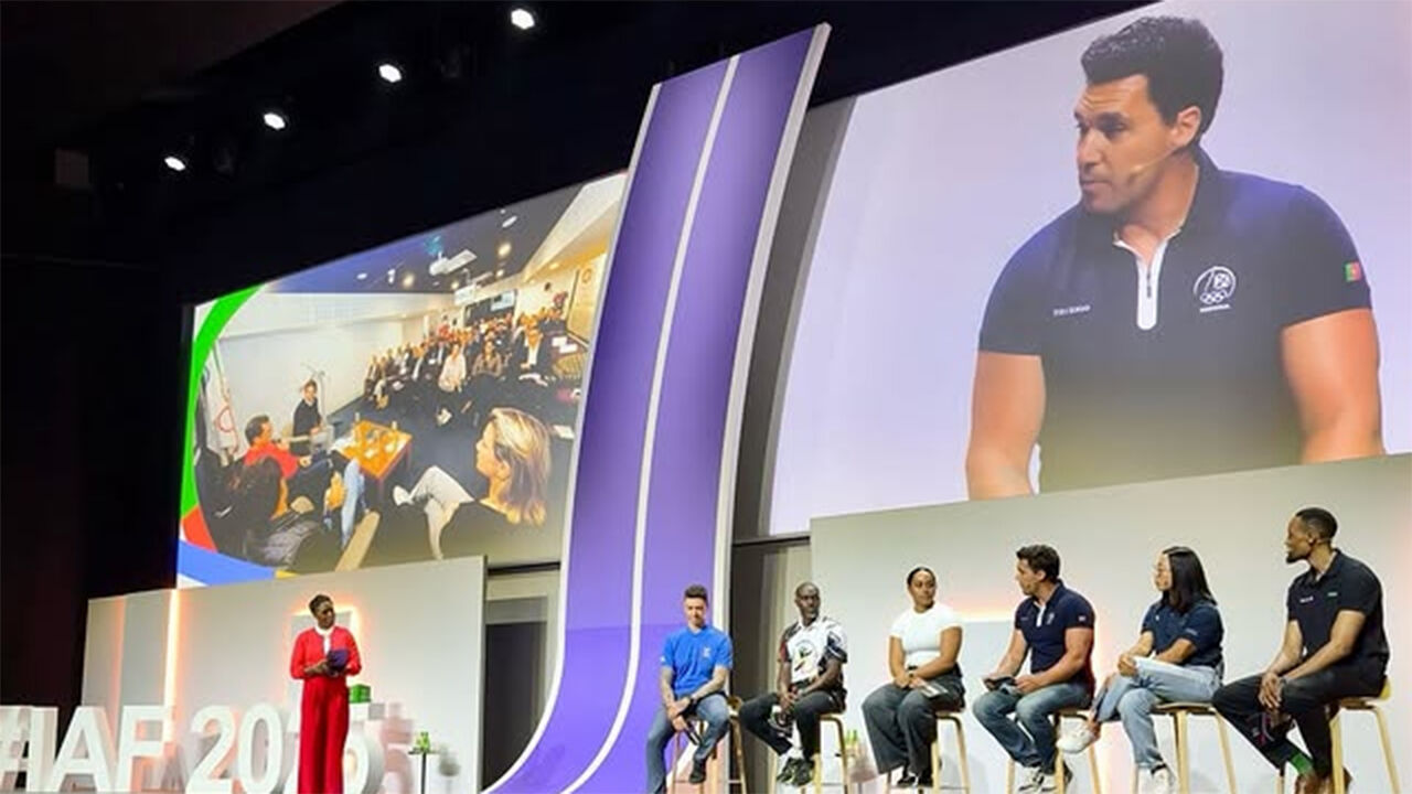 Emanuel Silva aborda saúde mental no desporto em fórum na Suíça com atletas olímpicos