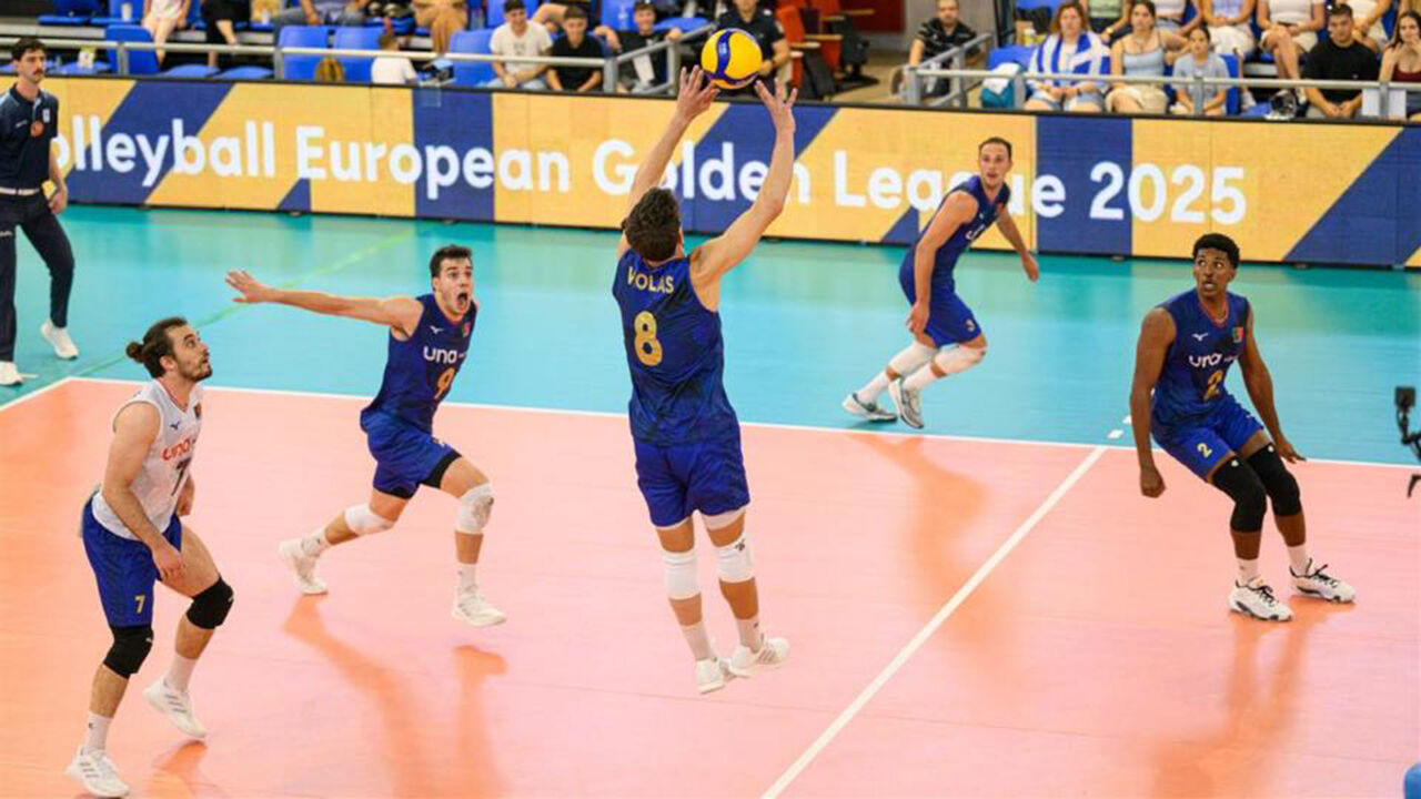 Seleção portuguesa masculina de voleibol joga em Loulé na Golden League frente à Eslováquia e Israel