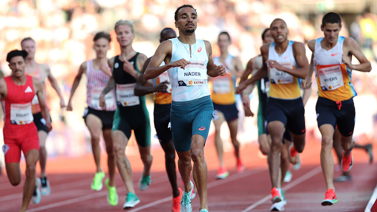 Isaac Nader estabelece novo recorde nacional da milha nos Bislett Games, em Oslo