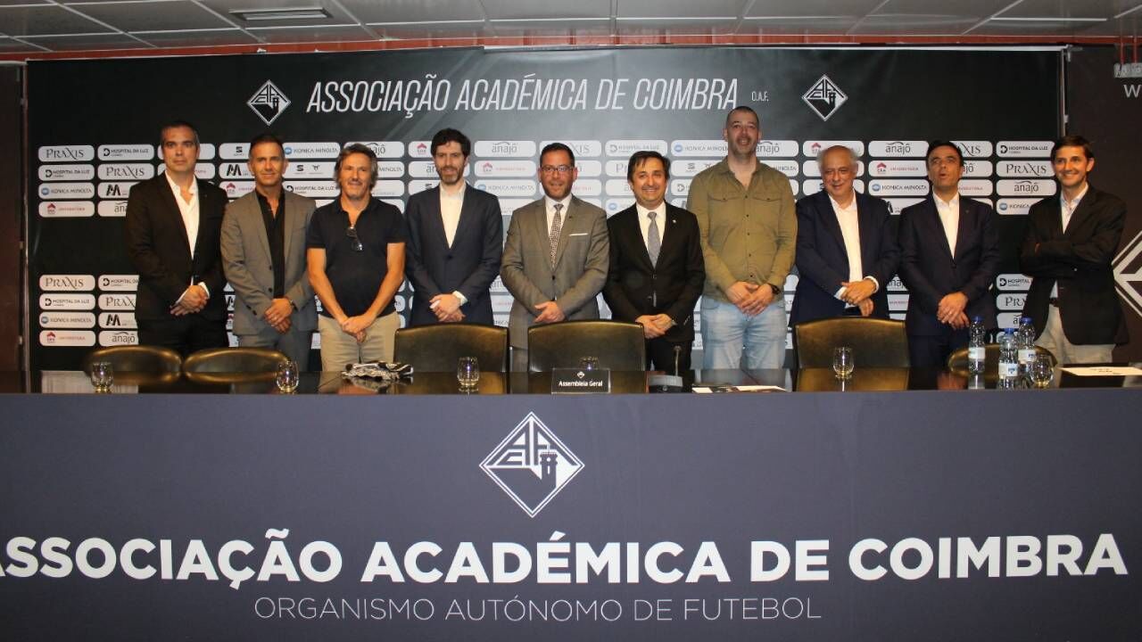 Novos órgãos sociais da Académica de Coimbra tomam posse