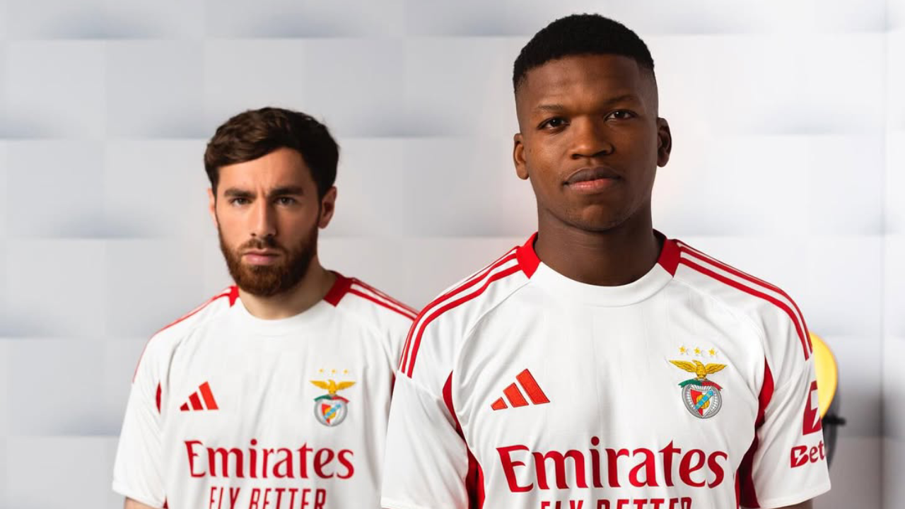 Benfica usará equipamento branco contra o Boca Juniors no Mundial de Clubes