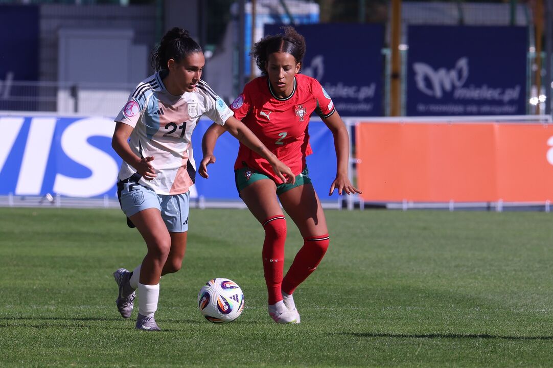 Sub-19 feminino: Portugal perde com Espanha no Euro