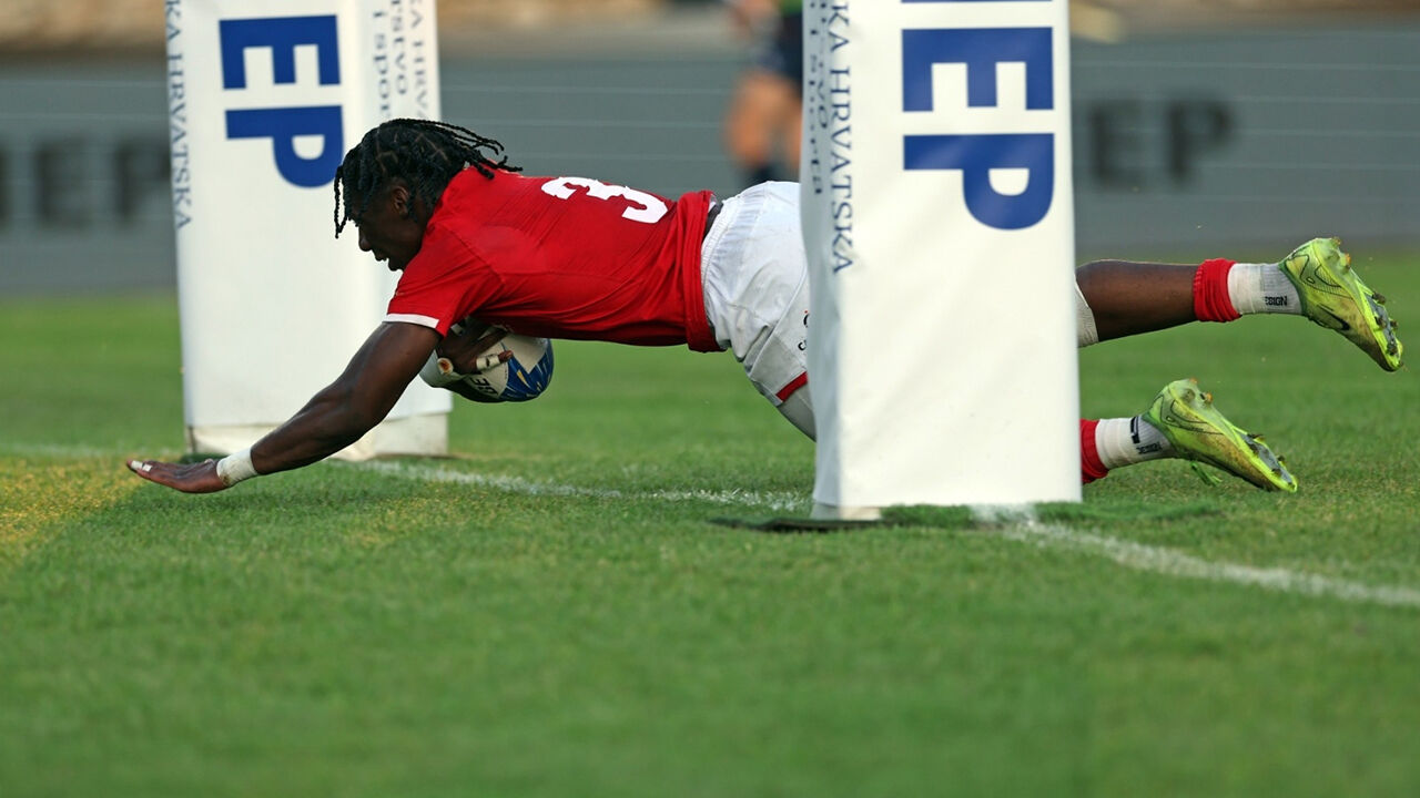 Portugal fica em quarto lugar no Rugby Europe Sevens Championship Series, na Croácia