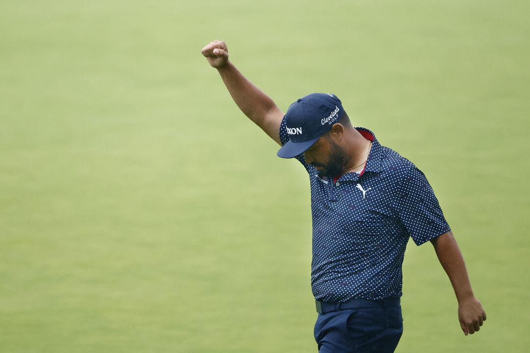J.J. Spaun festeja conquista do US Open 