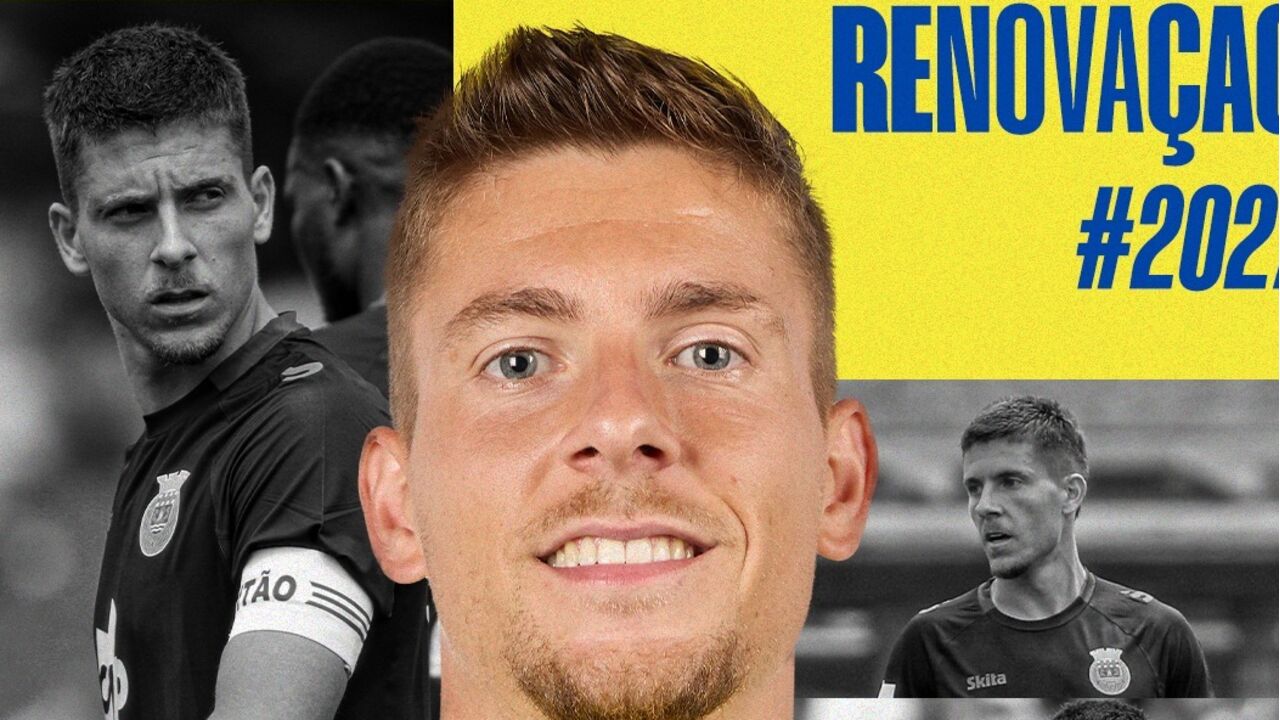 José Fontán renova contrato com o Arouca até 2027