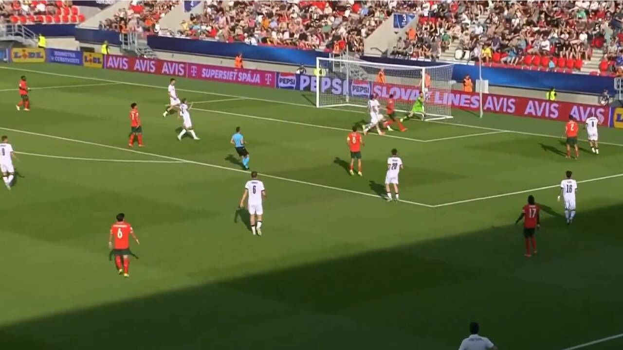 Guarda-redes da Geórgia falha e Portugal marca no sub-21