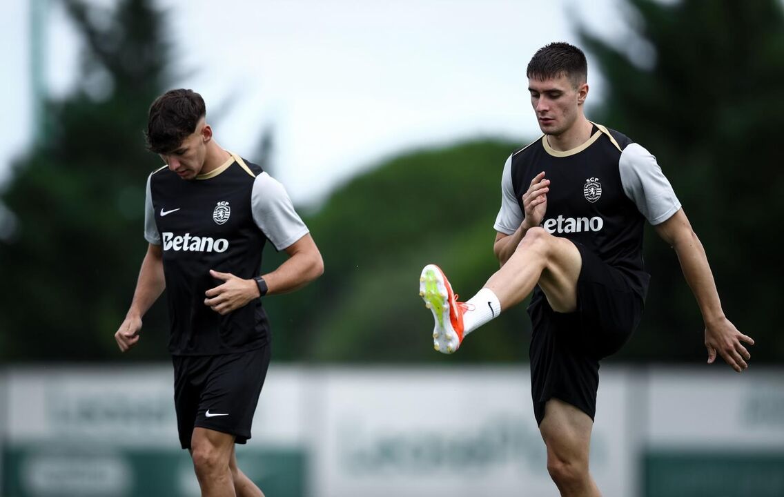 Fresneda e Diogo Travassos preparam a pré-época no Sporting, em Alcochete