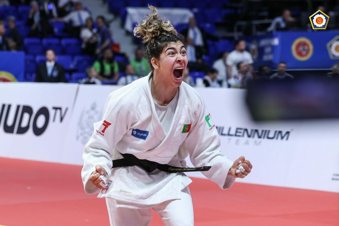 Patrícia Sampaio conquista bronze no Mundial de judo em Budapeste