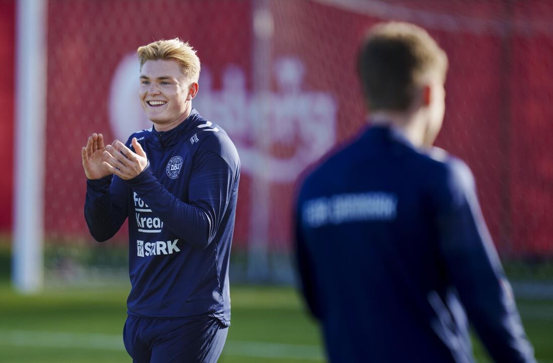 Harder marca golo nos sub-21 da Dinamarca, já qualificados para o Europeu