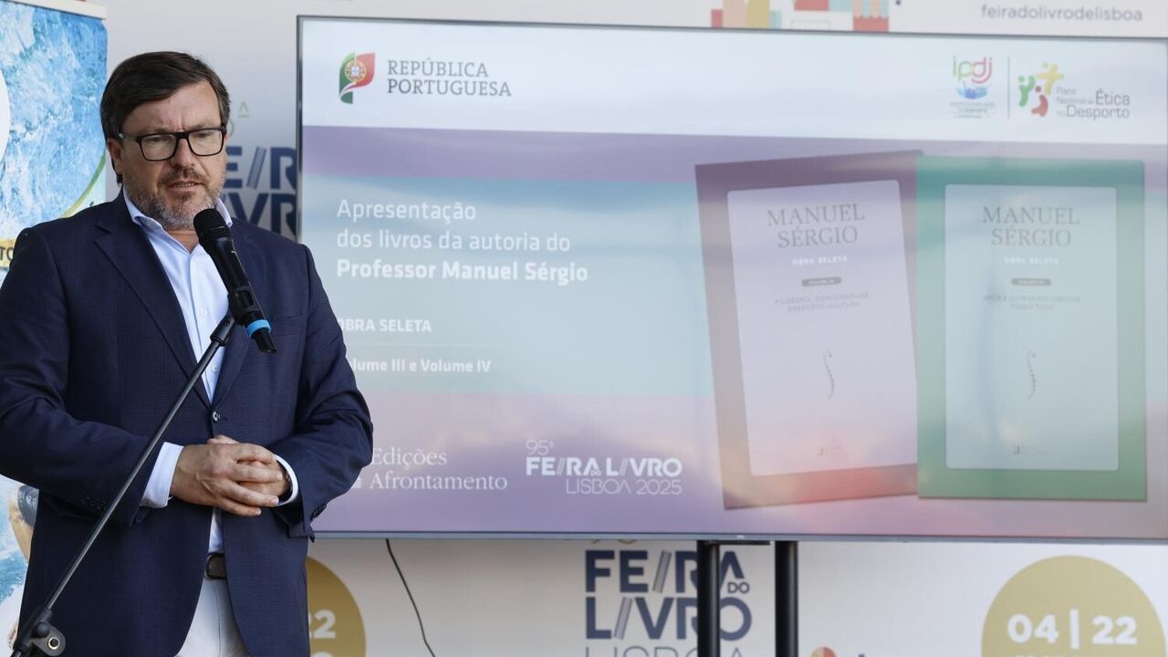 Apresentação dos livros do Professor Manuel Sérgio na Feira do Livro de Lisboa 2025