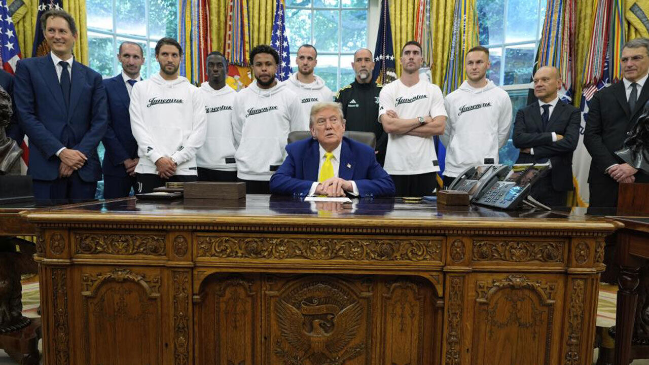 Juventus recebida por Trump na Casa Branca 