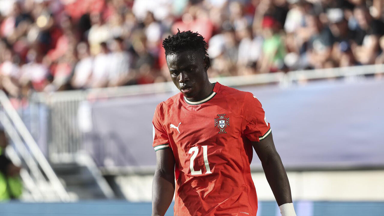 Roger, extremo do Sp. Braga, em dúvida para o jogo com a Holanda devido a lesão
