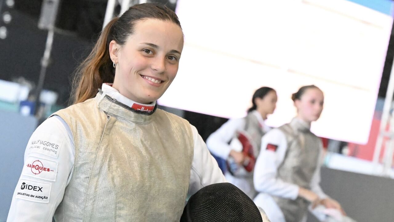 Marta Caride, esgrimista portuguesa, ambiciona os Jogos Olímpicos Los Angeles 2028