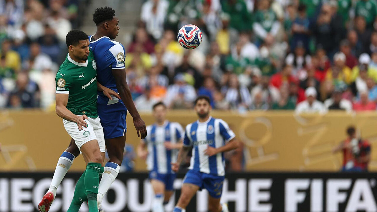 Murilo, defesa do Palmeiras, pode celebrar à Cristiano Ronaldo contra o Inter Miami